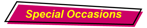 Special Occasions